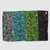 Abstract Quioromantic Pride Flag Golfhanddoek (Horizontaal)