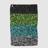 Abstract Quioromantic Pride Flag Golfhanddoek (Voorkant)