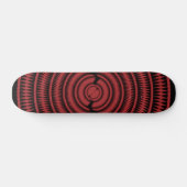 Abstract radiaal ontwerp: Skateboard (Horizontaal)