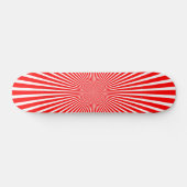 Abstract radiaal ontwerp: Skateboard (Horizontaal)