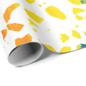 Abstract Rainboogpatroon van Terrazzo Mosaic Cadeaupapier (Rol Hoek)