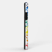 Abstract Rainboogpatroon van Terrazzo Mosaic Case-Mate iPhone Case (Achterkant/rechts)