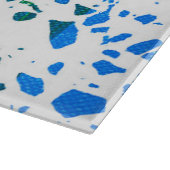 Abstract Rainboogpatroon van Terrazzo Mosaic Snijplank (Hoek)