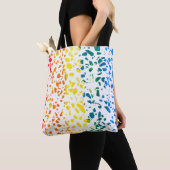 Abstract Rainboogpatroon van Terrazzo Mosaic Tote Bag (Dichtbij)
