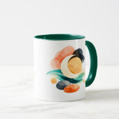 Abstract Rainbow Pot of Gold St. Patrick's Day Mug Mok (Voorkant rechts)