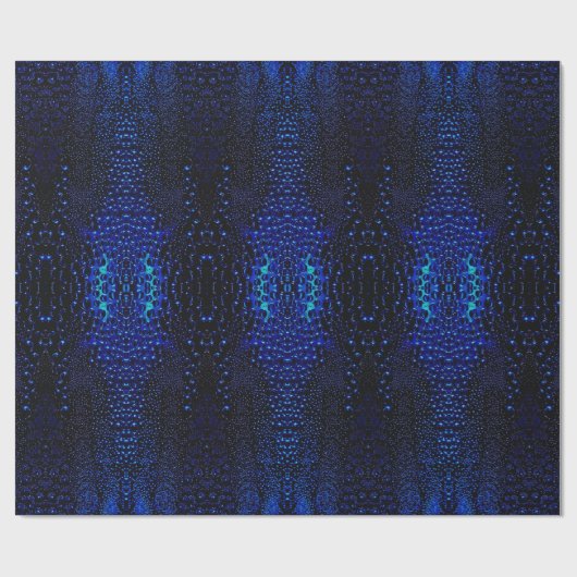 Abstract Raindrops Pattern Wrapping Papier (Vlak)