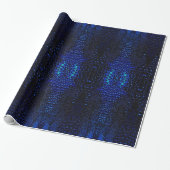 Abstract Raindrops Pattern Wrapping Papier (Uitgerold)