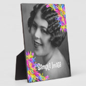 Abstract randschild fotoplaat (Zijkant)