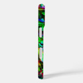 Abstract raster, modulair, gesynchroniseerd grafis Case-Mate iPhone case (Achterkant / Rechts)