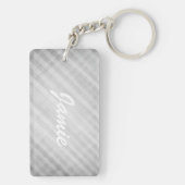 abstract rasterpatroon sleutelhanger (achterkant)