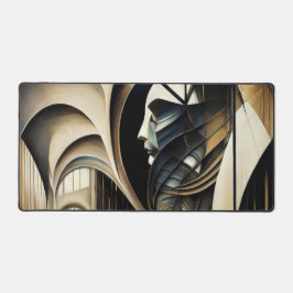 Abstract Realisme Zeefdruk Bureaumat