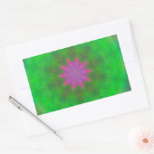 Abstract Rechthoekige Sticker (Envelop)