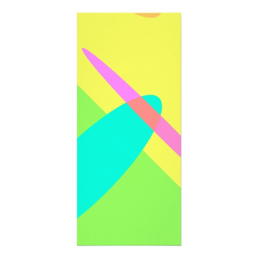 Abstract Reclamekaart (Voorkant)