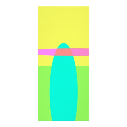 Abstract Reclamekaart (Achterkant)