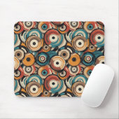 Abstract records Mouse Pad Muismat (Met muis)