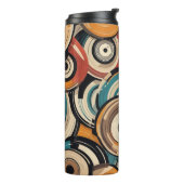 Abstract Records Thermal Tumbler Thermosbeker (Gedraaid links)
