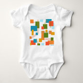 Abstract Rectangles and Lines Romper (Voorkant)