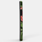 Abstract Red Tulip Floral Design Case-Mate iPhone Case (Achterkant/rechts)