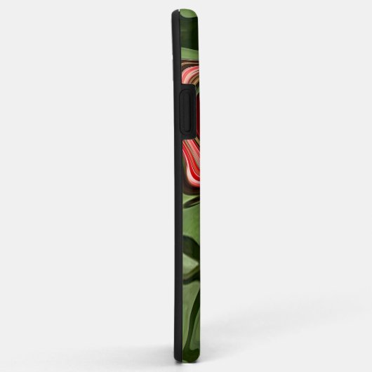 Abstract Red Tulip Floral Design Case-Mate iPhone Case (Achterkant/rechts)