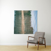 Abstract reflecties of beautiful trees in the lak wandkleed (In Situ (horizontaal))