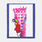 Abstract Regal Art Fleece Blanket (Voorkant)