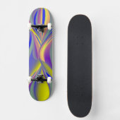 Abstract Regenbogen Augen Persoonlijk Skateboard (Voorkant)