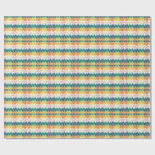 Abstract Regenboog Drip Kleurrijk Vloeibaar Patroo Cadeaupapier