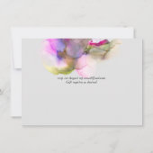 Abstract Regenboog Paarse Bruiloft (Achterkant)
