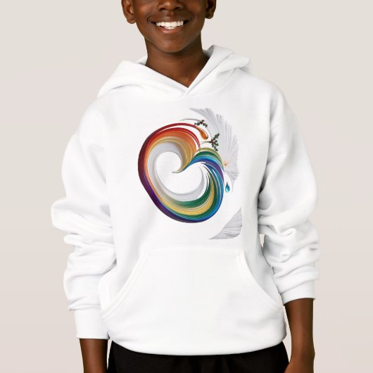 Abstract Regenboog Quilling Hulst Dynamische Kids (Voorkant)