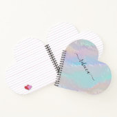 Abstract regenboog textuur notitieboek (Binnen)