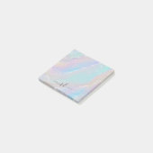 Abstract Regenboog Textuur Post-it® Notes (Schuin)