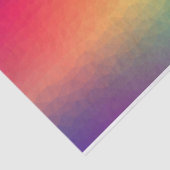 abstract regenboogpapier tissuepapier (Detail)