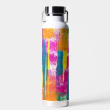 Abstract regenboogverfpatroon