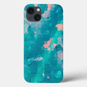 Abstract regendruppels Case-Mate iPhone case