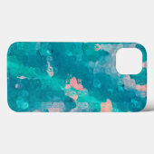 Abstract regendruppels Case-Mate iPhone case (Achterkant (horizontaal))