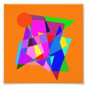 Abstract Relax 42 Transparant Foto Afdruk (Voorkant)