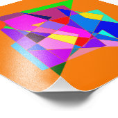 Abstract Relax 42 Transparant Foto Afdruk (Hoek)