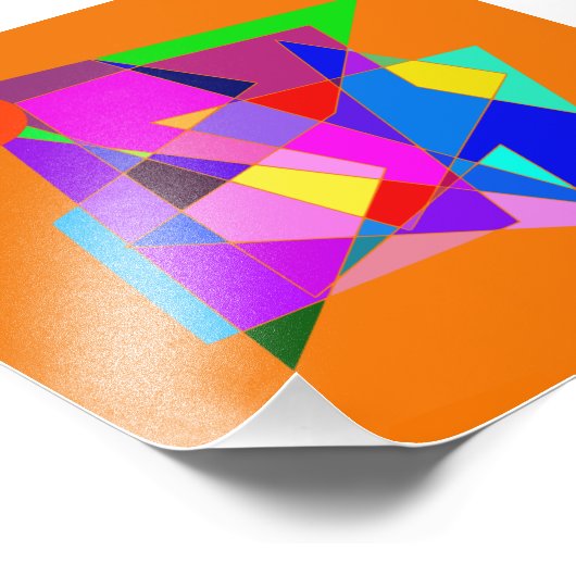 Abstract Relax 42 Transparant Foto Afdruk (Hoek)