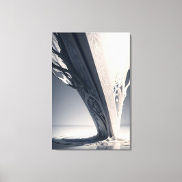 Abstract Relic in the Soil Canvas Afdruk