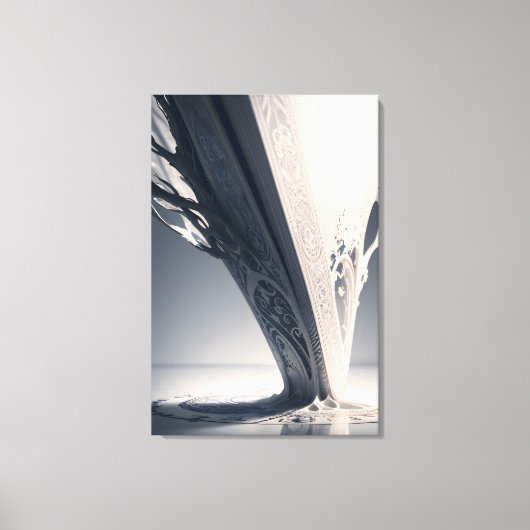 Abstract Relic in the Soil Canvas Afdruk (Voorkant)