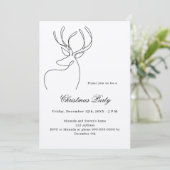 Abstract rendier ambacht beige kerstfeest kaart (Staand voorkant)