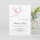 Abstract rendier ambacht beige kerstfeest kaart (Staand voorkant)