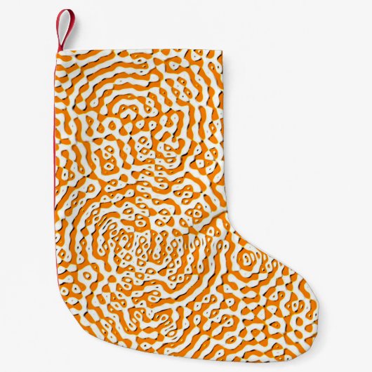 Abstract repeating endless seamless texture watera kleine kerstsok (Voorkant)