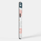 Abstract Retro Bloem iPhone Hoesje (Rechterkant)