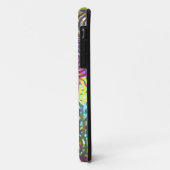 Abstract retro cirkelpatroon Case-Mate iPhone case (Achterkant/links)