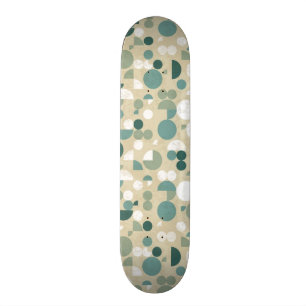 Abstract retro patroon persoonlijk skateboard