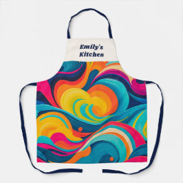 Abstract Retro Pop Art Colorful Personalized Schort