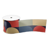 Abstract retro thema satijnen lint (Spoel)