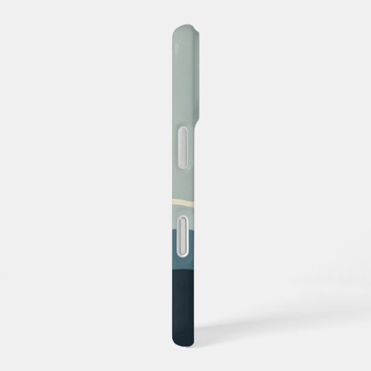 Abstract Retro Whale Tail iPhone 16 Hoesje (Rechterkant)