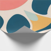 Abstract Retrofpatroon Cadeaupapier (Hoek)